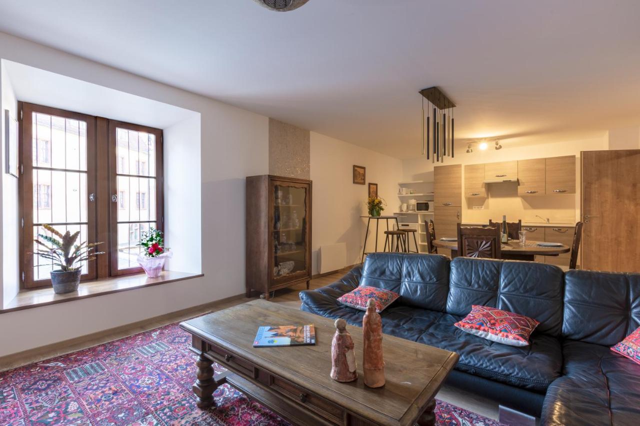 Le Rhenanus Jacques Taurellus - Appartement Duplex Au Calme - Centre Ville - Parking Gratuit Selestat Exterior photo